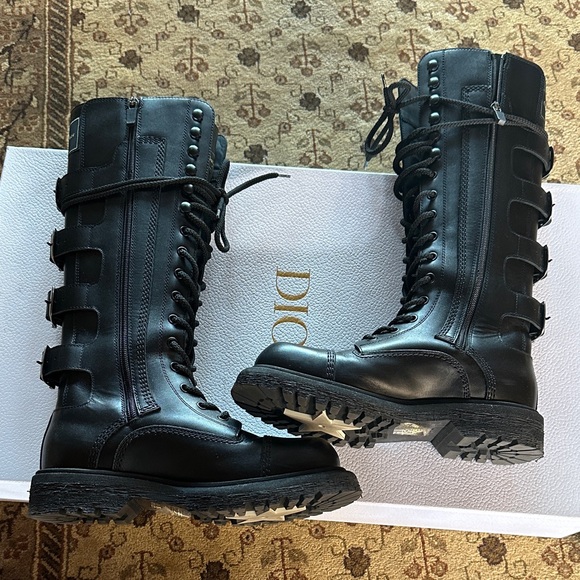 Auth. Dior Diorebel combat boot - Picture 13 of 17